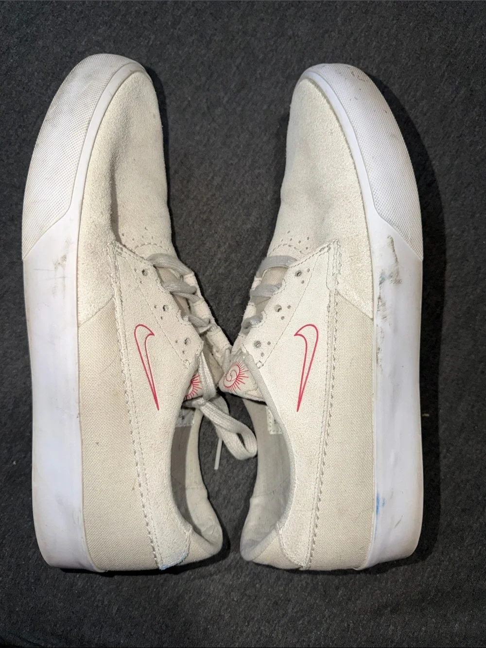 Shane Signature White Suede Skate Shoes Shane O’Neill - Picture 5 of 7